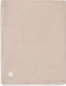 Jollein - deken ledikant 100x150cm basic knit - dekentje baby - wild rose fleece