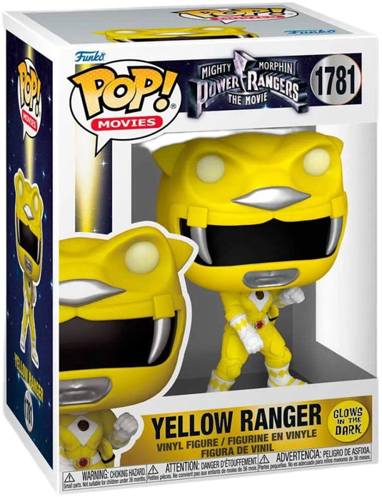 Funko pop movies: mighty morphin power rangers - yellow ranger - pop