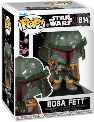Funko star wars boba fett vinylfiguur 814 unisex pop! - neutraal - standard