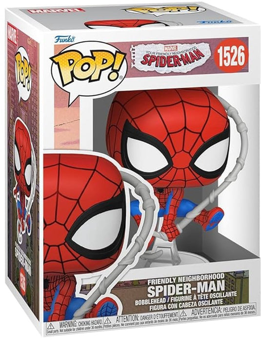 Funko spider-man spider-man vinylfiguur 1526 unisex pop! - neutraal - standard