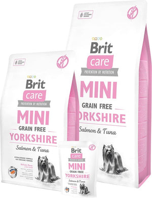 Brit care mini - grain free yorkshire - zalm en tonijn - 2 kg
