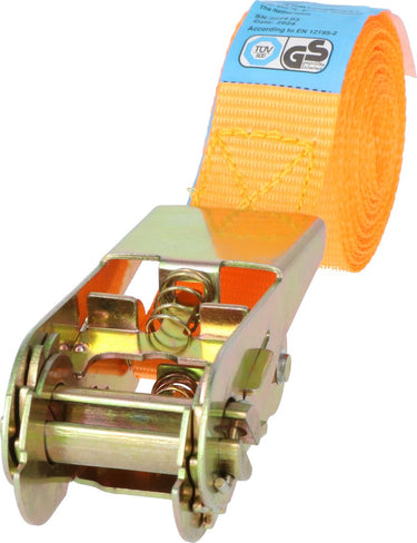 Carpoint spanband - met ratel - lengte 7 meter - breedte 25mm - tot 500 kg - met tüv gs keurmerk