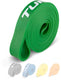 Tunturi power band - weerstandsband 10 tot 35 kg – pull up resistance band - fitness elastiek – 104 cm - incl trainingsapp - groen