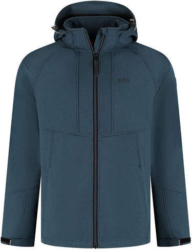Kjelvik outdoorjas rik blauw