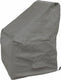 Eurotrail waterdichte loungestoelhoes loungeseat, cantonic 90x80x115 67 cm, grijs