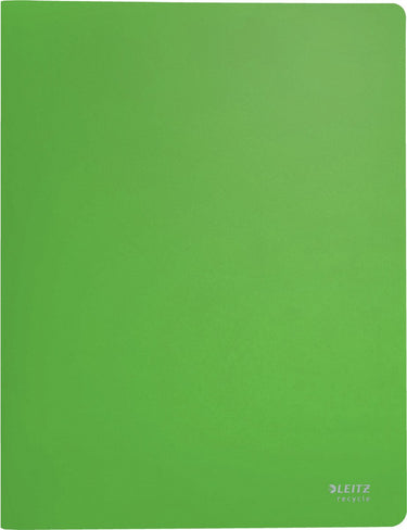 Leitz recycle showalbum a4 - 40 hoezen - 90% pre- en post-consumer gerecycled plastic - groen