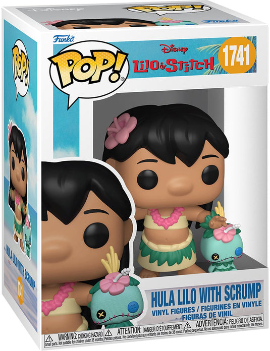 Funko lilo stitch hula lilo with scrump vinylfiguur 1741 unisex pop! - neutraal - standard