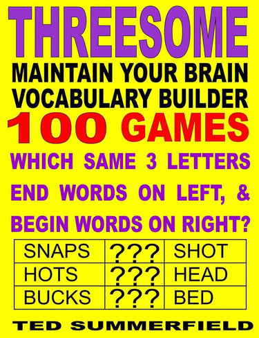 Maintain your brain vocabulary builder threesome edition