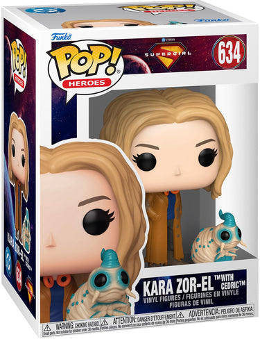Funko supergirl (2026) pop! vinyl figure kara zor-el met cedric 9 cm pop! figuur