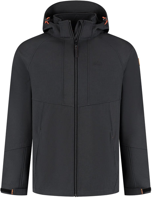 Kjelvik outdoorjas rik zwart