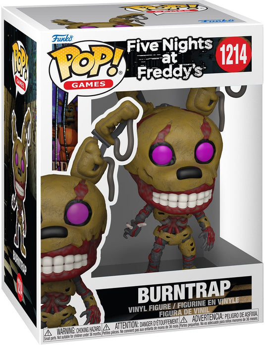 Funko five nights at freddy's burntrap vinylfiguur 1214 unisex pop! - neutraal - standard