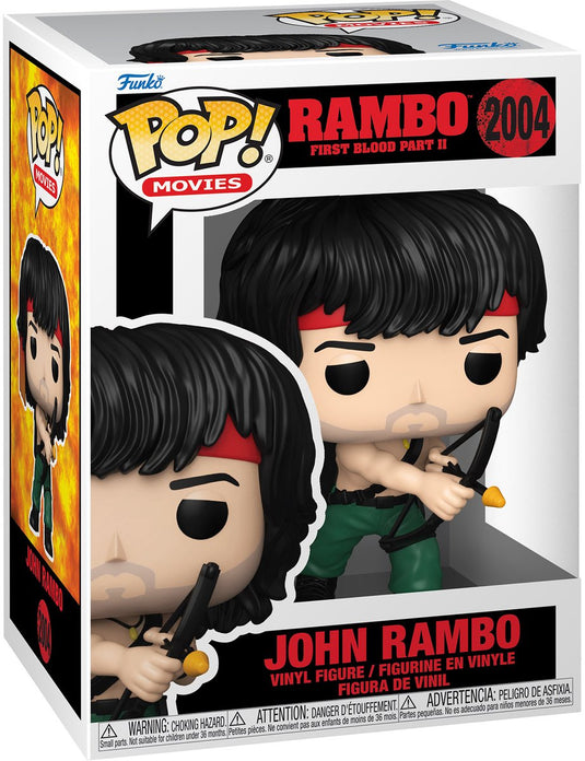 Funko rambo john rambo vinylfiguur 2004 unisex pop! - neutraal - standard
