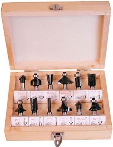 Hikoki accessoires hm frezenset 8mm (12 stuks) - 500507