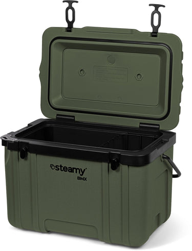 Steamy bmx 26 - koelbox voor op de bouw - 26 liter - groen