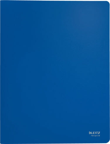 Leitz recycle showalbum a4 - 20 hoezen - 90% pre- en post-consumer gerecycled plastic - blauw