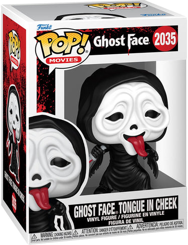 Funko scream (film) ghost face - tongue in cheek - vinylfiguur 2035 unisex pop! - neutraal - standard