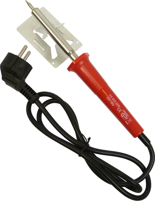 Carpoint soldeerbout – 230v 50hz - vermogen 40watt – inclusief opvouwbare hoeder – kabellengte 120cm