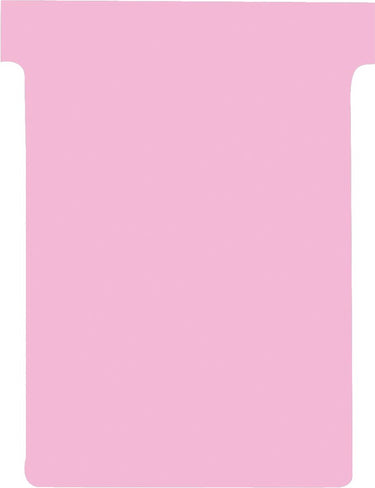 Nobo t-insteekkaarten planning karton 170g m2 92x15x120x80mm roze