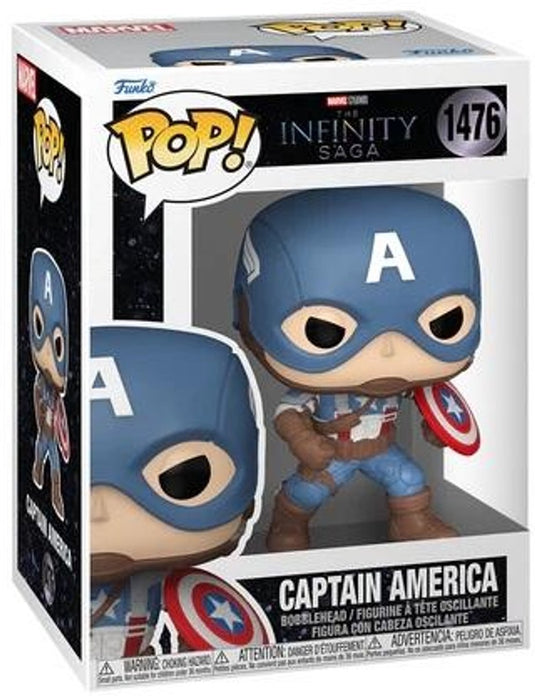 Funko pop marvel: the infinity saga - captain america pop #1476