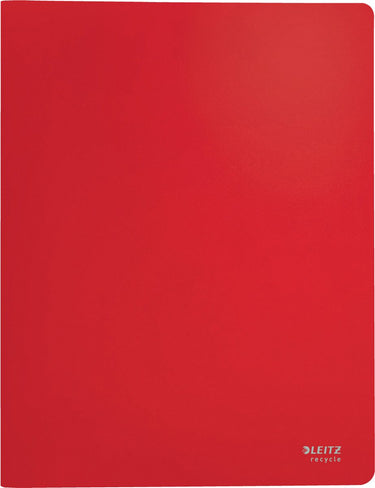 Leitz recycle showalbum a4 - 40 hoezen - 90% pre- en post-consumer gerecycled plastic - rood