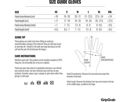 Gripgrab ride rc lite hi-vis - cycling gloves