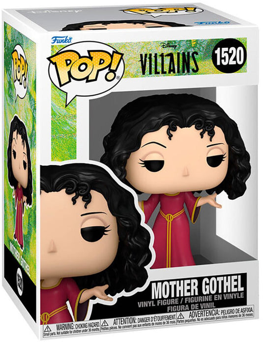 Funko tangled villains - mother gothel vinylfiguur 1520 pop! meerkleurig