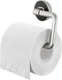 Tiger cooper - wc rolhouder zonder klep - toiletrolhouder - zonder boren - boren of lijmen - rvs geborsteld zwart