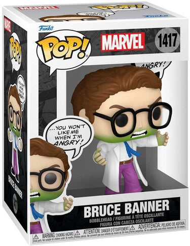 Marvel funko pop! - bruce banner w speech bubble #1417