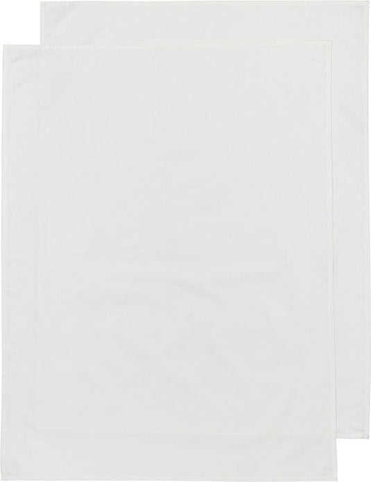 Meyco baby uni wieglaken - 2-pack - offwhite - 75x100cm - 0.3 tog