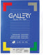 Gallery witte etiketten ft 70 x 35 mm (b x h), rechte hoeken, doos van 2.400 etiketten