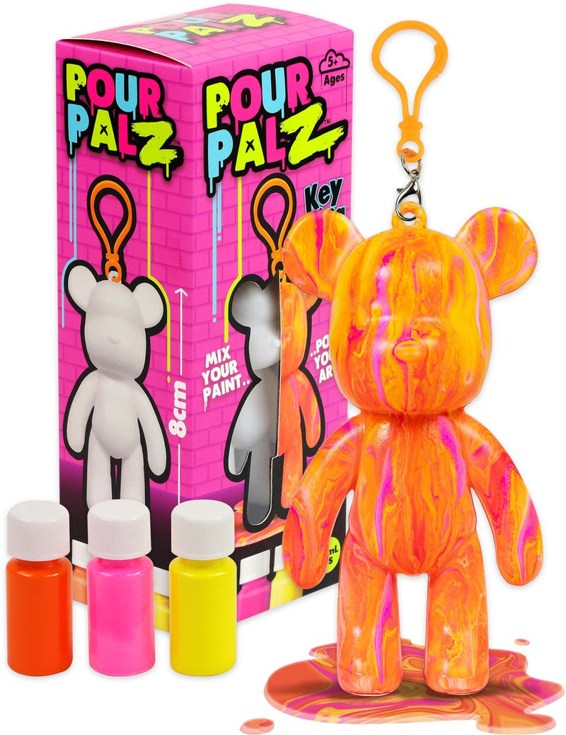 Load image into Gallery viewer, Spectron pour palz mini paint bear sleutelhanger
