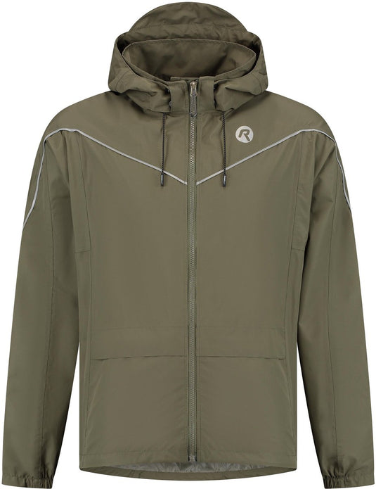 Rogelli commuter essential regenpak - waterdicht - legergroen - 3xl