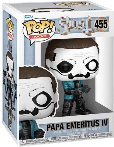 Funko pop rocks: ghost - papa emeritus iv pop #455
