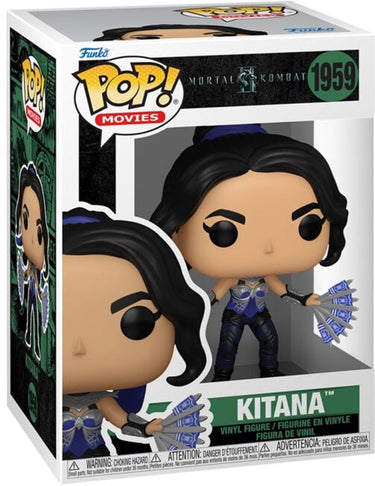 Funko mortal kombat kitana vinyl figur 1959 unisex pop! - neutraal - standard