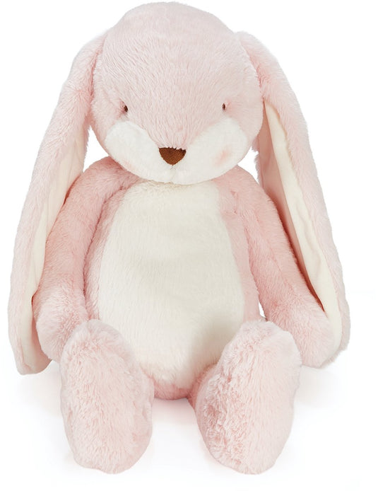 Bunnies by the bay floppy nibble konijn - knuffeldier - knuffel voor kinderen - geborduurde details - roze - 52 cm