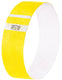 Sigel evenementenbandjes - super soft - 255x25mm - neon geel - 520 stuks - si-eb223