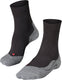 Falke ru4 anti-blaar katoen functioneel materiaal hardloopsokken dames zwart - maat 37-38