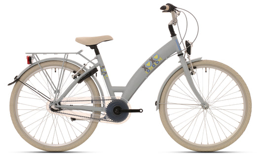 Bikefun kinderfiets lots of love 26 inch met nexus 3 versnelling remnaaf - lichtblauw