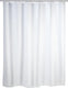 Wenko anti-schimmel douchegordijn wit 180x200cm polyester - inclusief ophangringen - waterdicht - wasbaar - sneldrogend