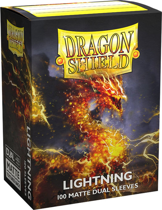 Dragonshield dragon shield – matte dual sleeves lightning 100x