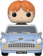 Funko harry potter verzamelfiguur pop! rides vinyl - chamber of secrets anniversary - ron with car 15 cm multicolours