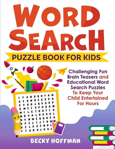 Word search puzzle book for kids