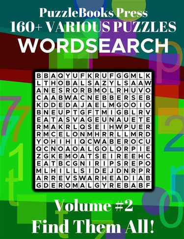 Puzzlebooks press - wordsearch - volume 2