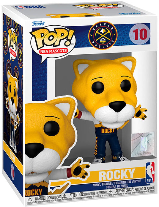 Funko pop! nba mascots: denver nuggets - rocky