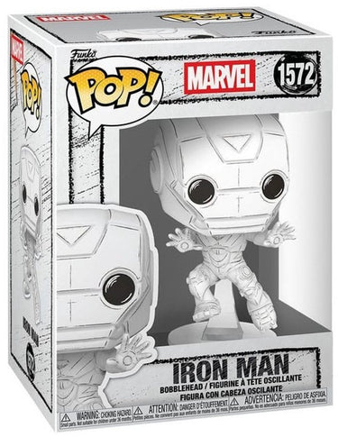 Funko pop! marvel: sketched - iron man #1572