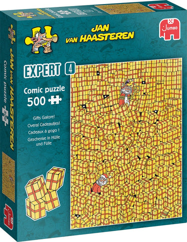 Jan van haasteren legpuzzel - expert 4 overal cadeautjes, 500st.