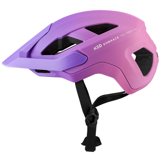 Ked fietshelm embrace l (58-62cm) - mat roze