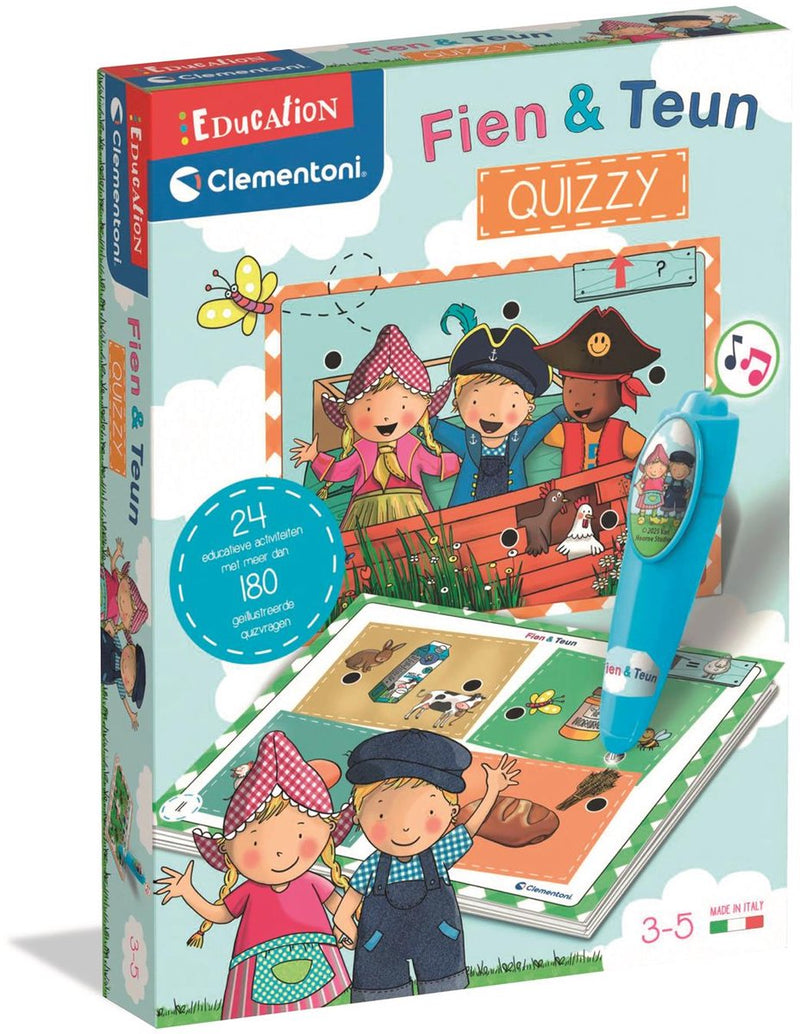 Load image into Gallery viewer, Clementoni education - leerspel fien en teun quizzy
