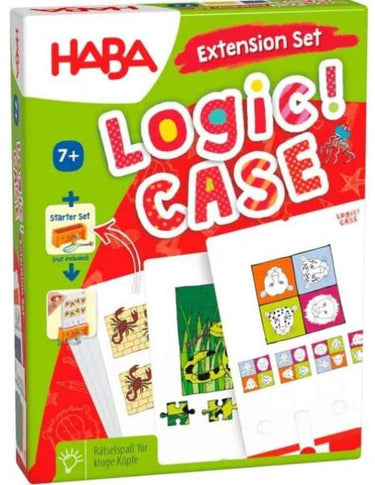 Haba spel - logic! case - uitbreidingsset 7+ - gevaarlijke dieren (duitse verpakking met nederlandse handleiding)