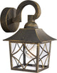 Philips led philips cambridge buitenwandlamp - zwart